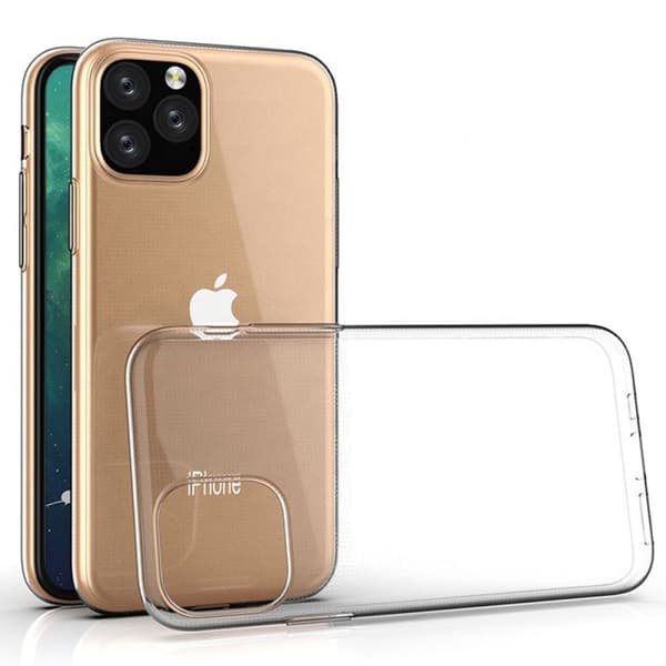 Silikondeksel gjenomsiktig Apple iPhone 11 Pro (5.8")