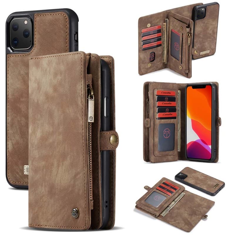 Multiplånbok CaseMe 11-kort Apple iPhone 11 Pro Max (6.5")