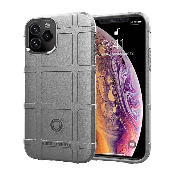 Rugged Shield skal Apple iPhone 11 Pro Max (6.5") : Färg - Grå