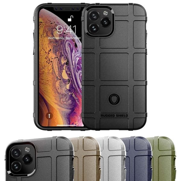 Rugged Shield skal Apple iPhone 11 Pro Max (6.5") : Färg - Grå