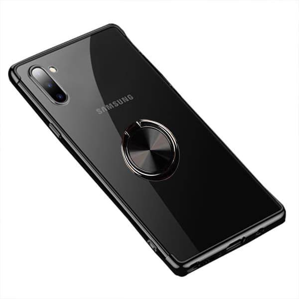 Samsung Galaxy Note10 - Silikonskal med Ringhållare