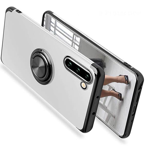 Samsung Galaxy Note10 - Silikonskal med Ringhållare