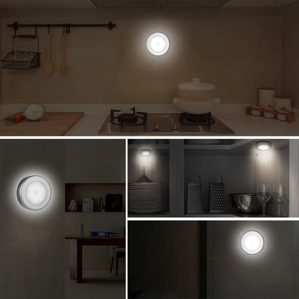 Intelligent rörelsedetektor LED-lampa garderob badrumskåp etc