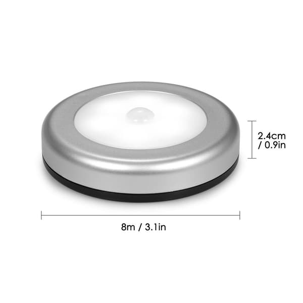 Intelligent rörelsedetektor LED-lampa garderob badrumskåp etc