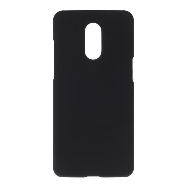 Rubberized Hard PC Phone Case for OnePlus 7 - Black