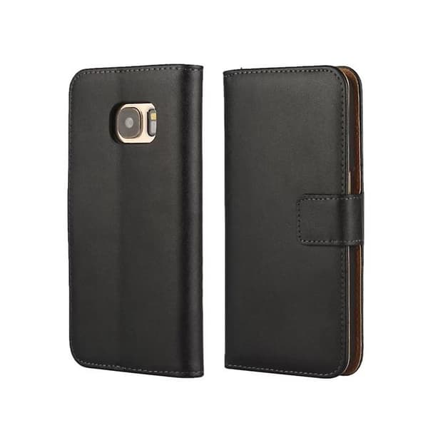 Smooth Leather Case for Samsung Galaxy S7 - Leather Luxury!