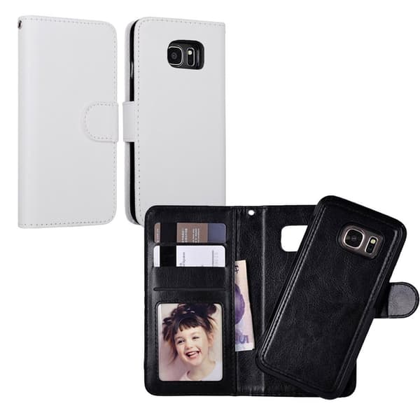 Leather Wallet for Galaxy S7 - Leather & Magnetic!