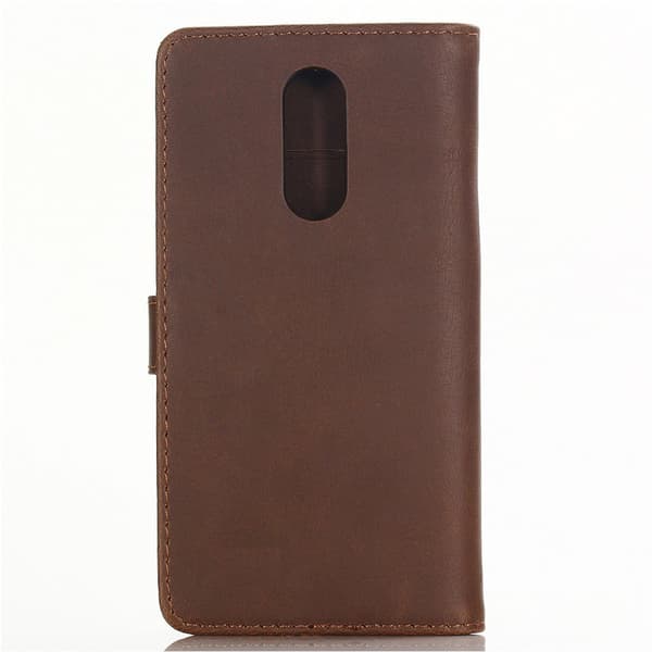 OnePlus 7 Retro Plånboksfodral - Coffee