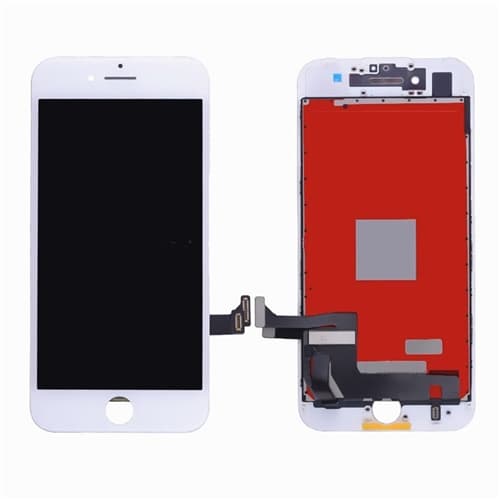 iPhone 8 Skärm med LCD Display Glas - Vit