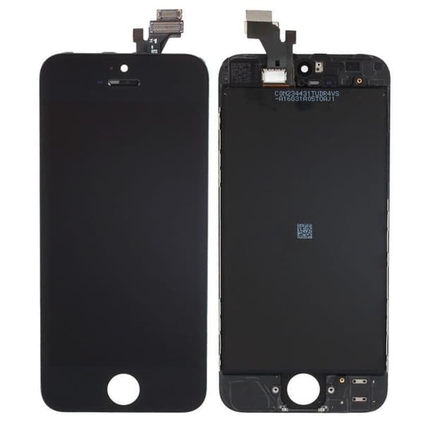 iPhone 5 Skärm LCD Display Glas - Svart