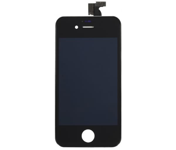 iPhone 4 Display Glas med LCD - Svart
