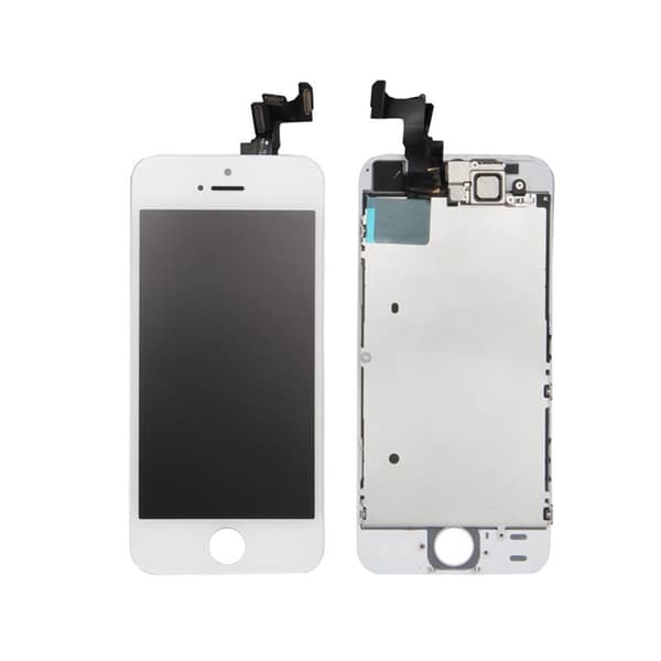 iPhone SE (2016) komplett LCD skärm med smådelar - Vit