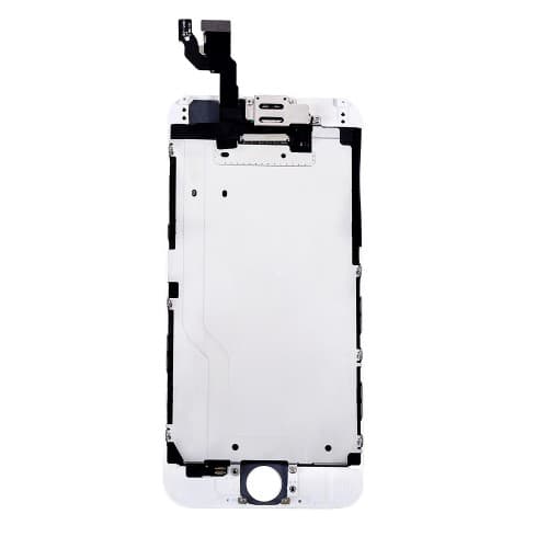 iPhone 6 Plus komplett LCD skärm med smådelar - Vit