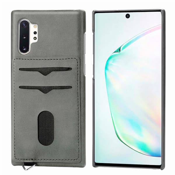 Elegant Skal med Kortfack - Samsung Galaxy Note10 Plus