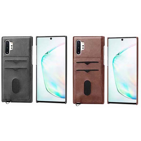 Elegant Skal med Kortfack - Samsung Galaxy Note10 Plus