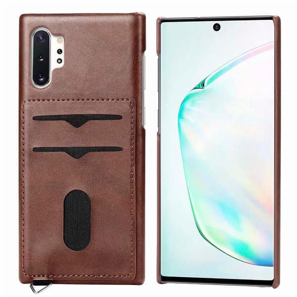 Elegant Skal med Kortfack - Samsung Galaxy Note10 Plus