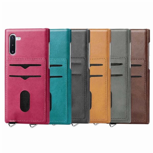 Samsung Galaxy Note10 - Effektfullt Skal med Korthållare