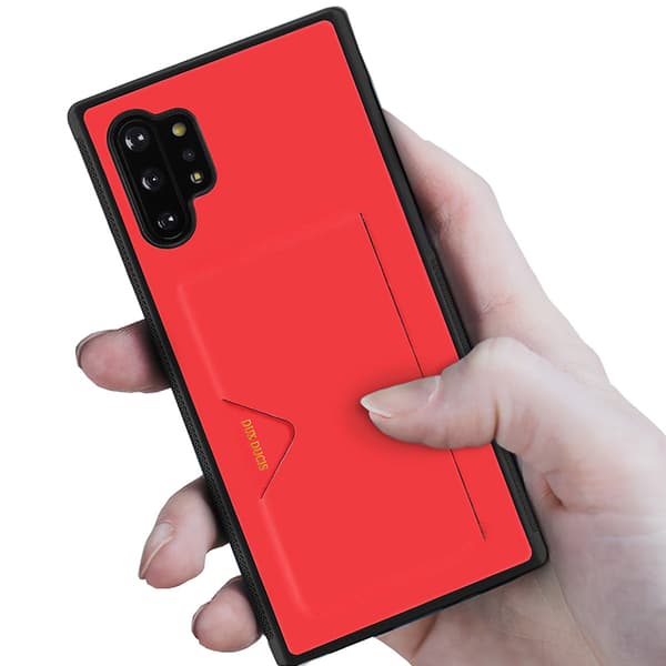 Samsung Galaxy Note10+ - Effektfullt Skal med Kortfack