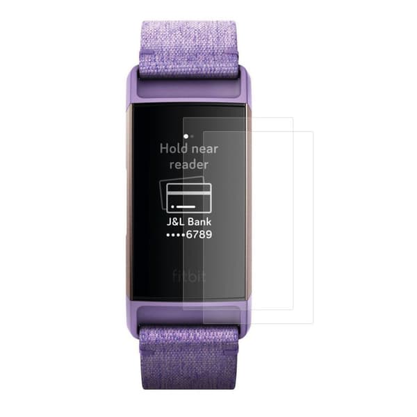 Fitbit Charge 3 HAT PRINCE 2Pcs/Set Soft TPU Screen Protector Film