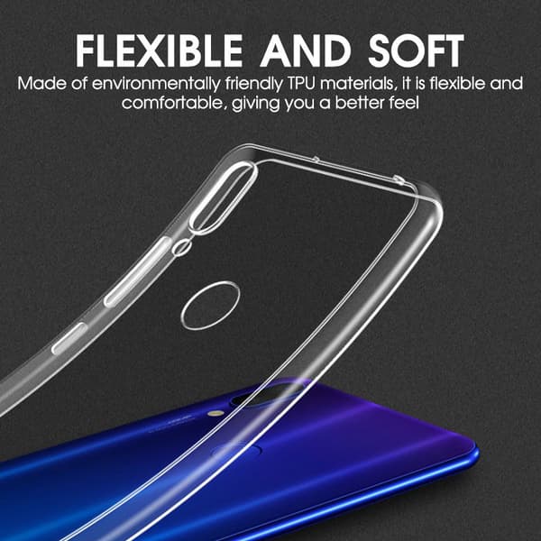 Transparent Silikon TPU-Skal till Xiaomi Mi A2 Lite