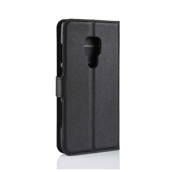 Huawei P20 Wallet Case Black Leather Leather Case