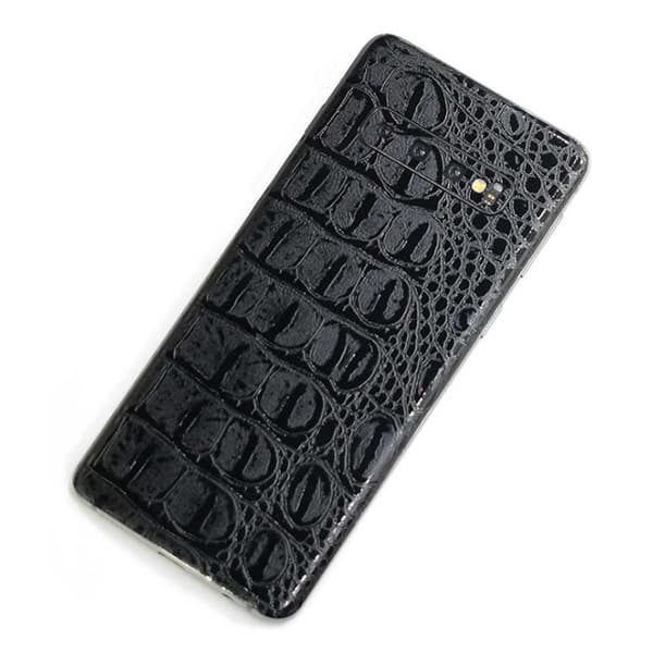 Galaxy S10 Leather Leather Vinyl Skin Decal Protective Film Crocodile