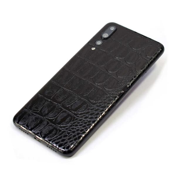 Huawei P30 Pro Skinn Läder Vinyl Skin Dekal Skyddsfilm Krokodil