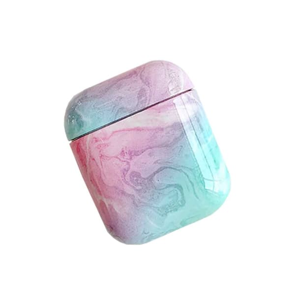 Apple AirPods 1/2 Case Case Protection Case Pink Marmor