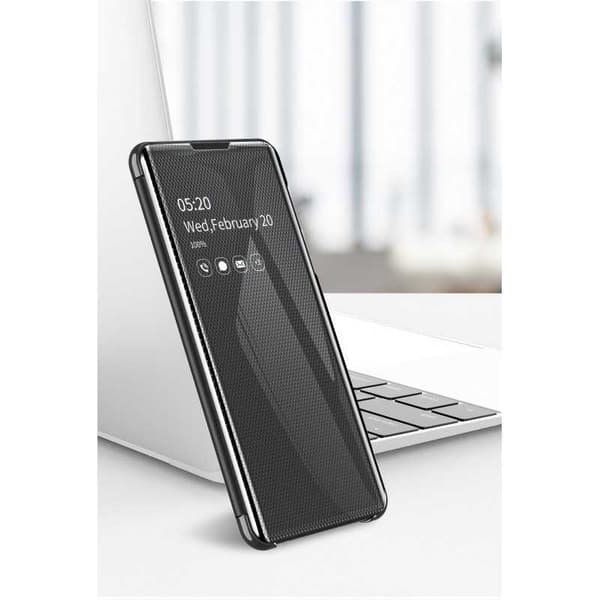Huawei P30 Smart Flip Case Clear View Standing V3 Rocket