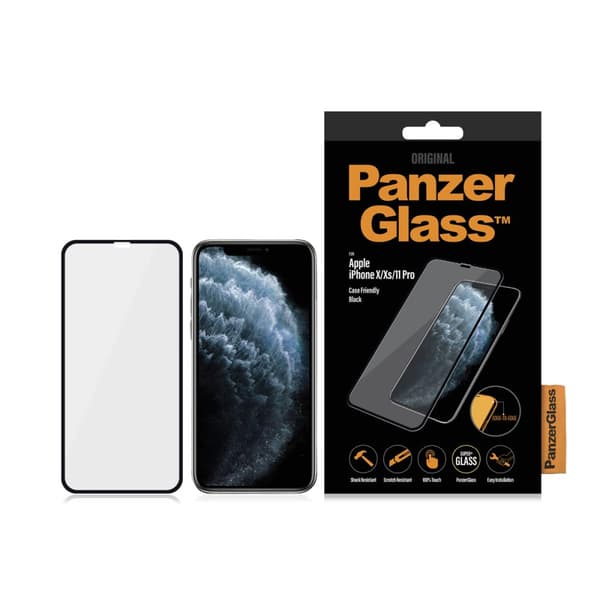 PanzerGlass ™ Screen Protector Apple iPhone 11 Pro | Xs | X | Edge-to-Edge