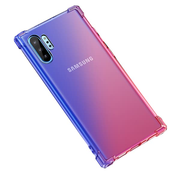 Skal - Samsung Galaxy Note10 Plus Blå/Rosa Blå/Rosa