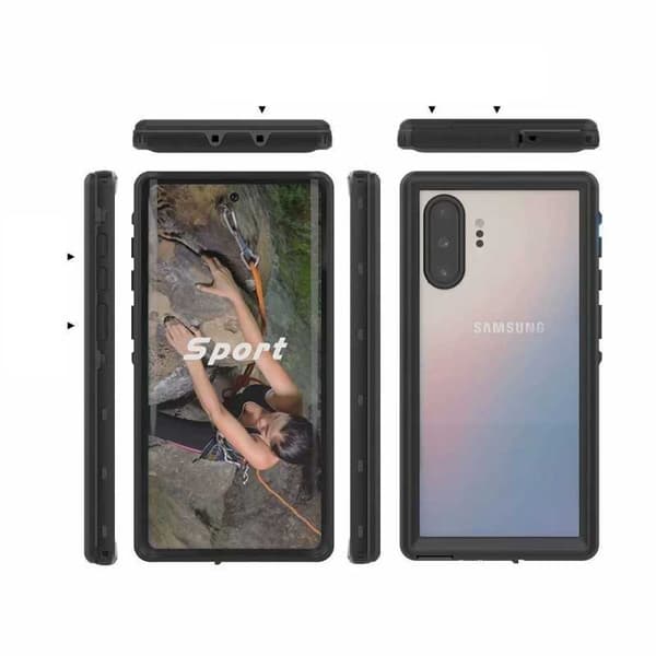 Samsung Note 10 Plus fuld dækning vandtæt premium cover - 2m