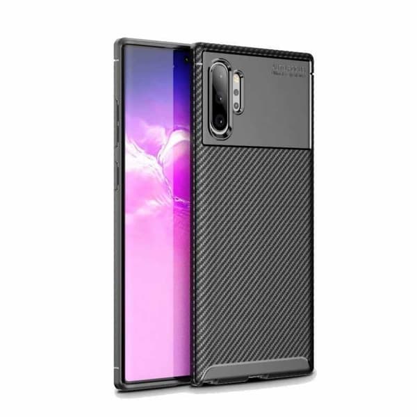 Samsung Note 10 Plus Shockproof Cover FullCarbon V4