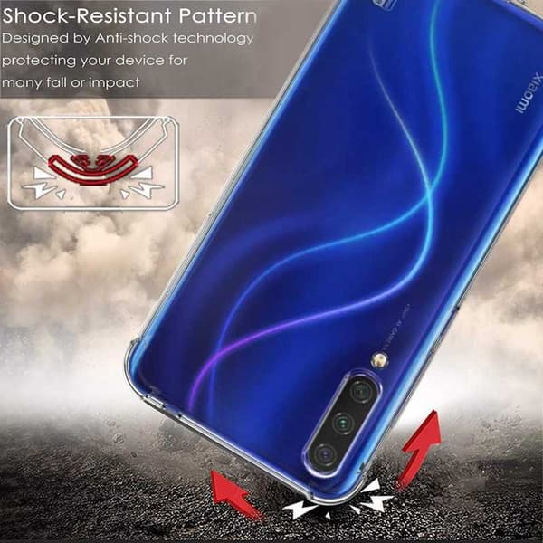 Xiaomi Mi A3 stødabsorberende silikoneskal Shockr