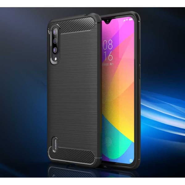 Xiaomi Mi A3 Iskunkestävä SlimCarbon-kuori
