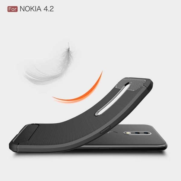 Nokia 4.2 Iskunkestävä Shell SlimCarbon
