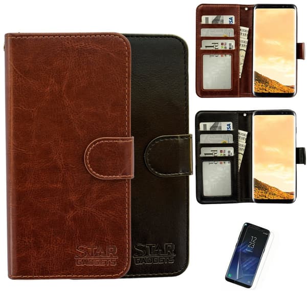 Samsung Galaxy S8 - PU Leather Wallet Case