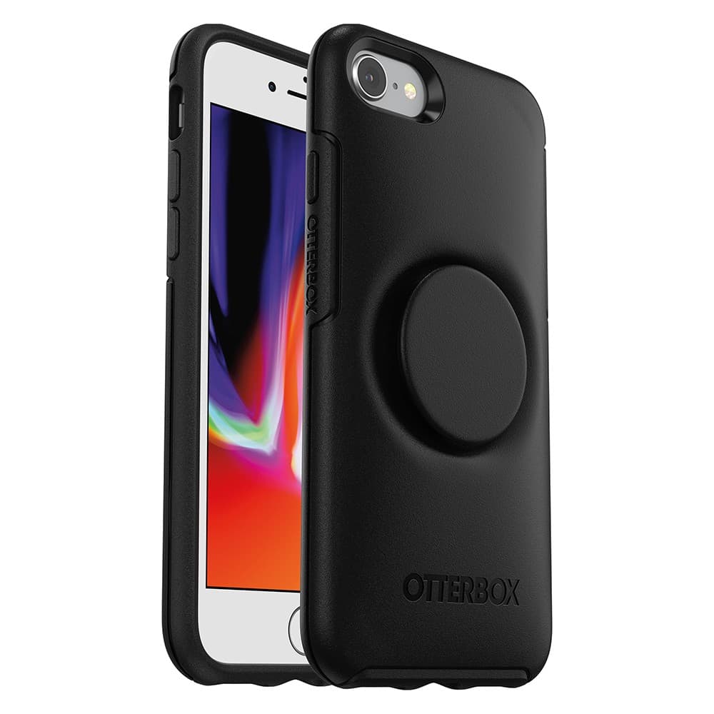 iPhone 7/8/SE 2020 Skal Otter+Pop Symmetry Series Svart
