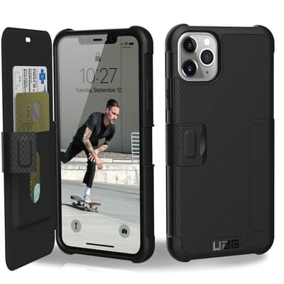 iPhone 11 Pro Kotelo Metropolis Musta