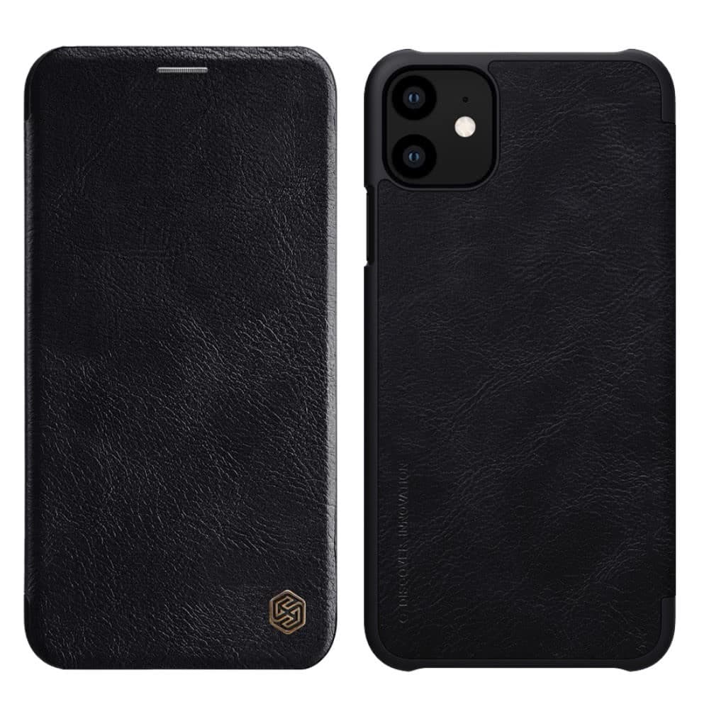 iPhone 11 Suojakotelo Qin Series Korttitasku Musta