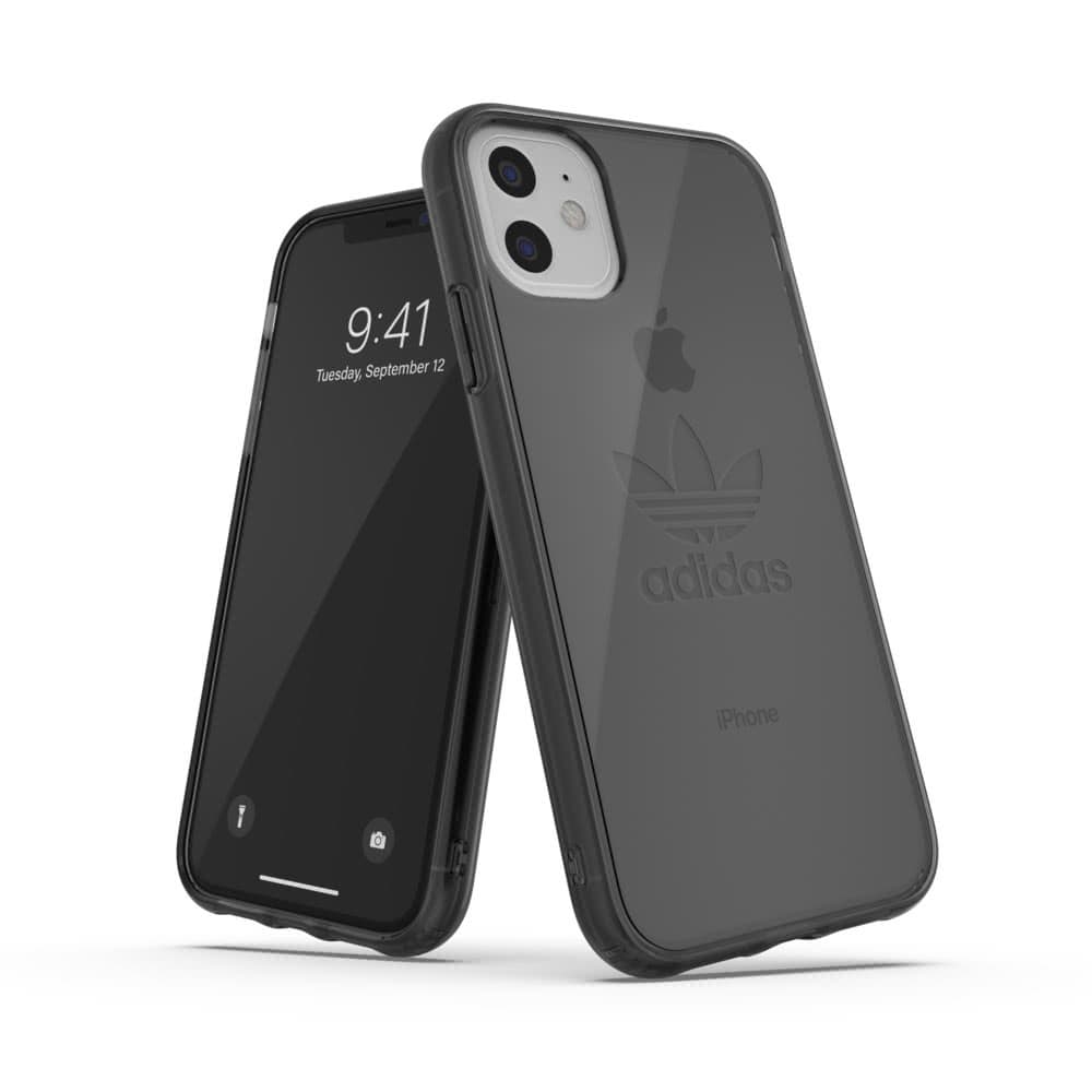 Adidas iPhone 11 Skal OR Protective Clear Case FW19 Smokey Black
