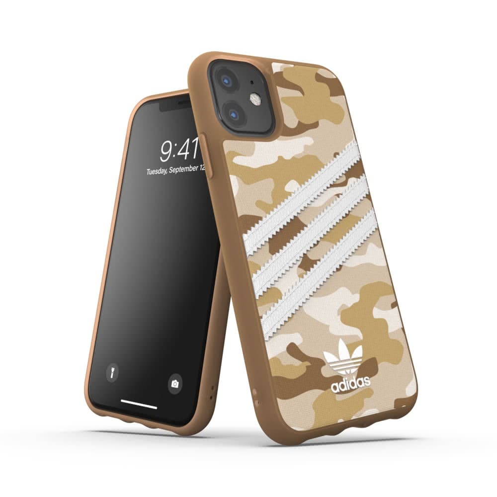 Adidas iPhone 11 Skal OR Moulded Case Camo FW19 Raw Gold
