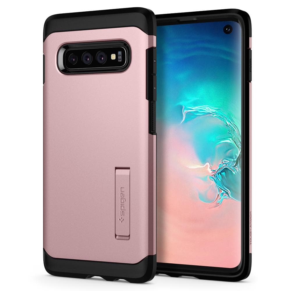 Samsung Galaxy S10 Suojakuori Tough Armor RoseKeltainend