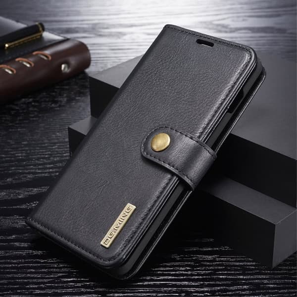 Samsung Galaxy S10 Kotelo Irrotettava Kuori Musta