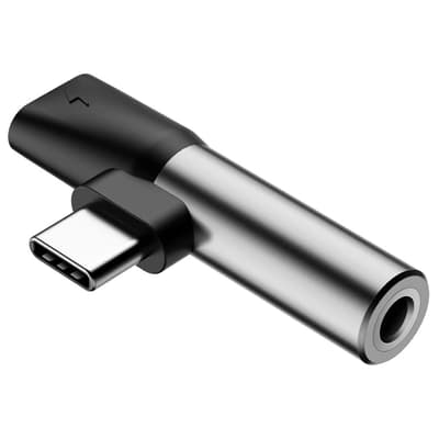L41 USB Type-C USB Type-C ja 3.5mm Musta Hopea