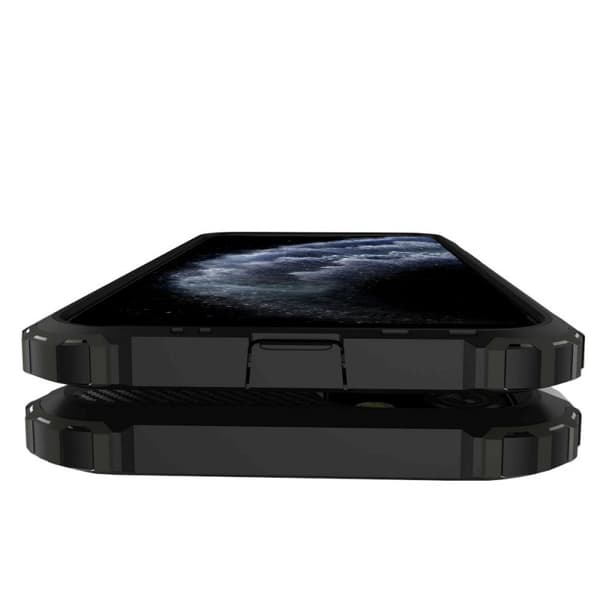 Hybrid Armor kuori Apple iPhone 11 Pro Max (6.5 ") - musta