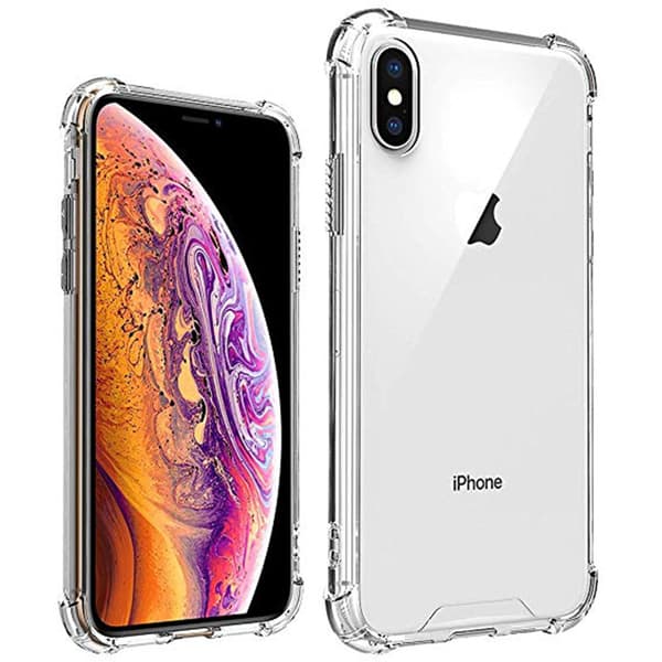 iPhone X/XS - Floveme Air-Bag Stötdämpande Silikonskal