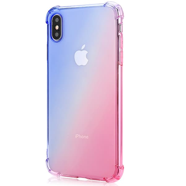 iPhone X/XS - Floveme Air-Bag Stötdämpande Silikonskal