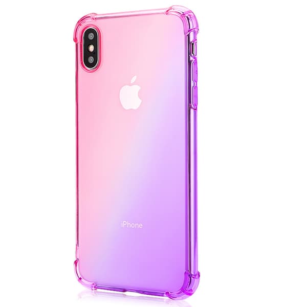iPhone X/XS - Floveme Air-Bag Stötdämpande Silikonskal
