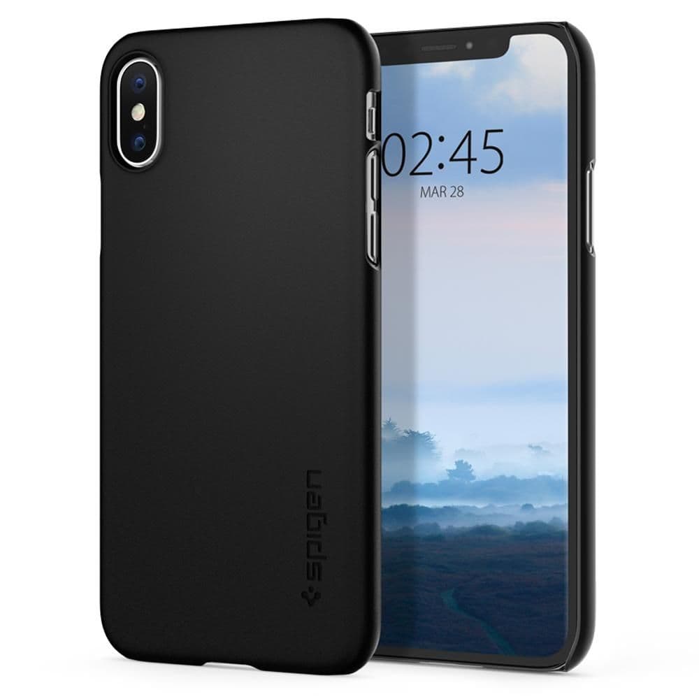 Ultra Thin Suojakuori till iPhone Xs / X Musta